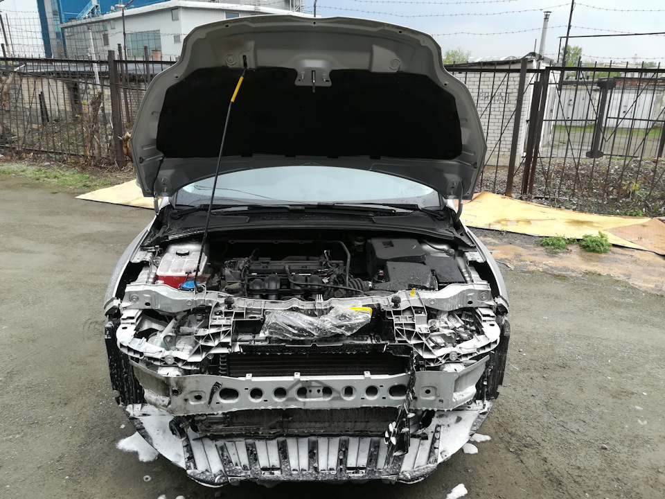 От пены с радиатора пошла грязюка — Ford Focus Sedan III