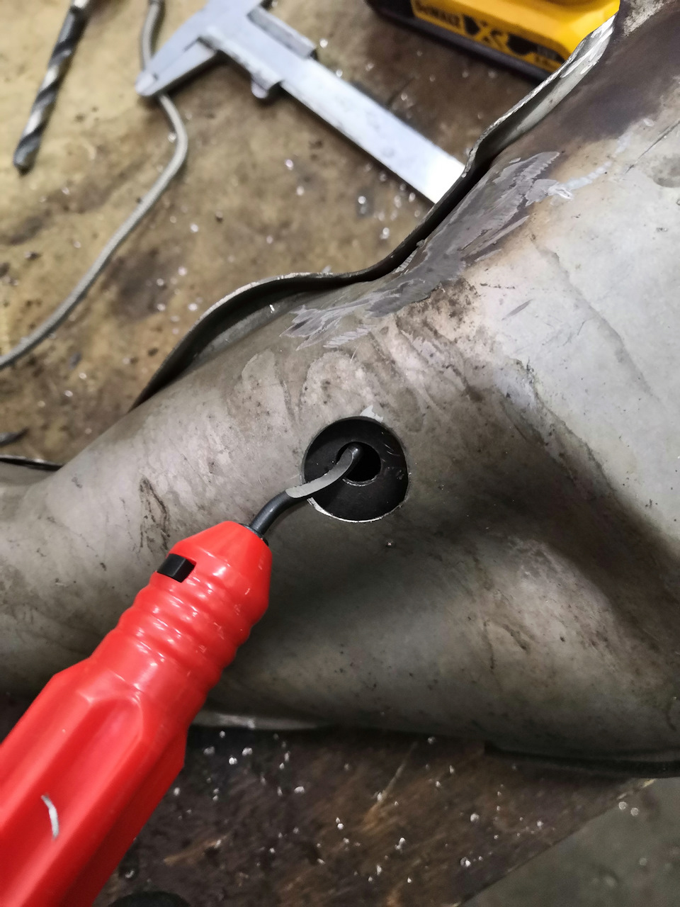 Чистка крыльчатки печки, срезка лобового, начало кузовных работ ...