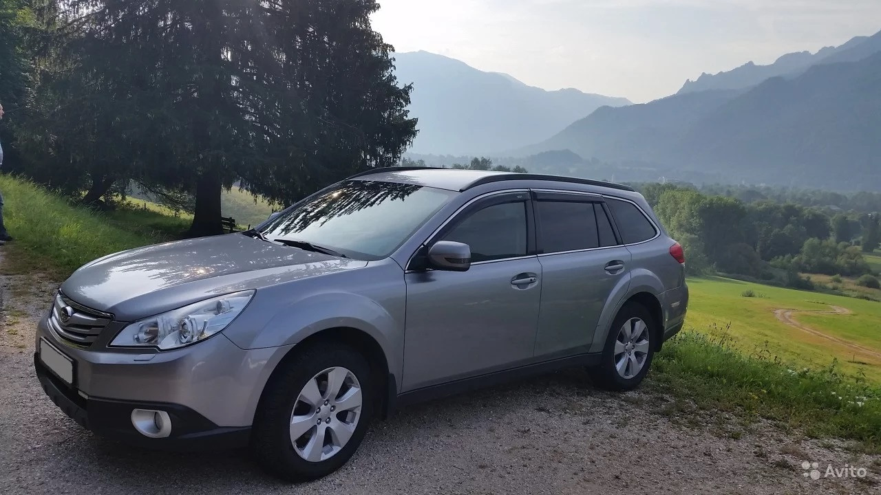 Subaru Outback (BR) 2.5 бензиновый 2010 | Гэндальф Серый на DRIVE2