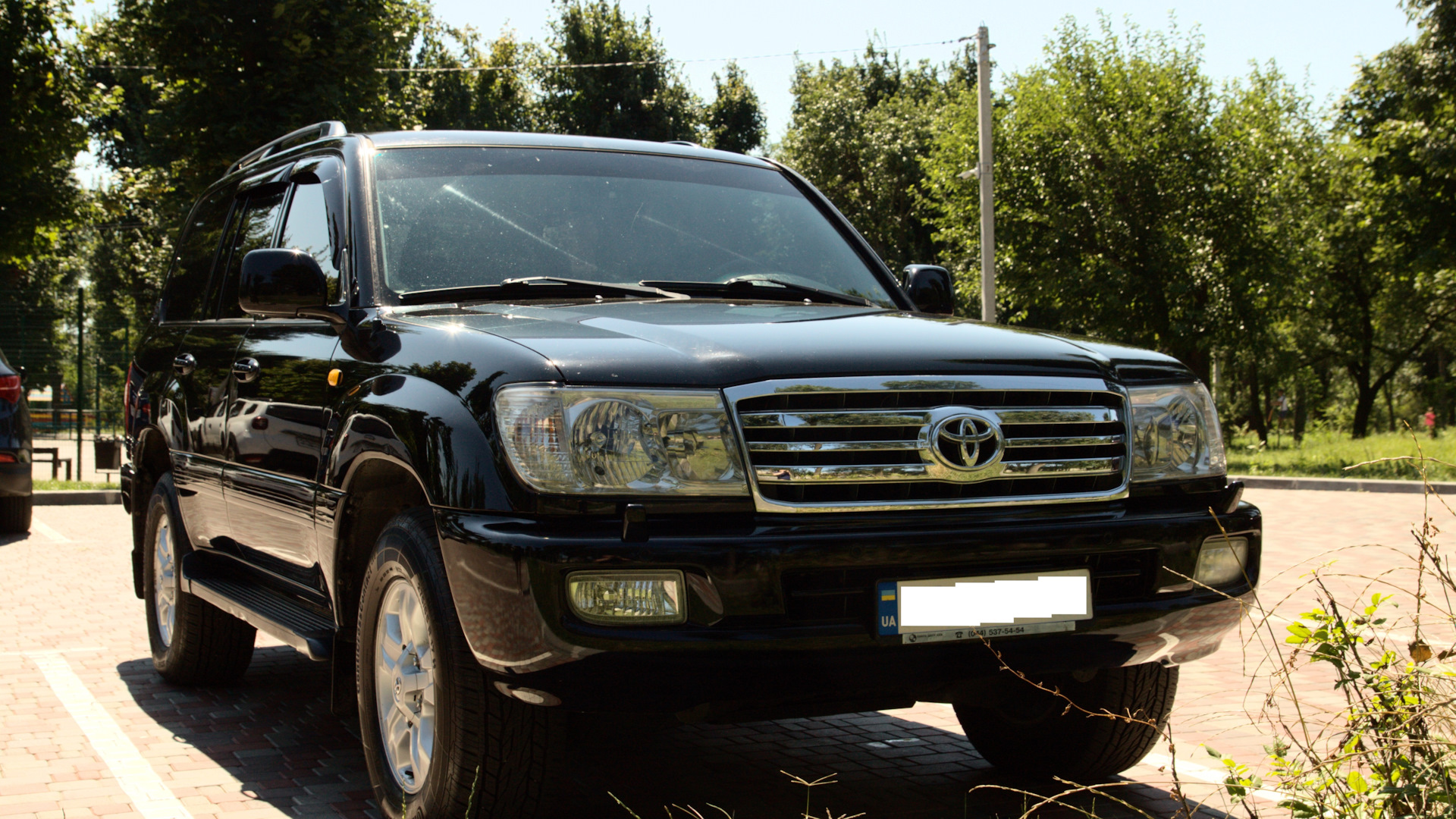 Toyota Land Cruiser 100 4.7 бензиновый 2006 | Executive Black на DRIVE2