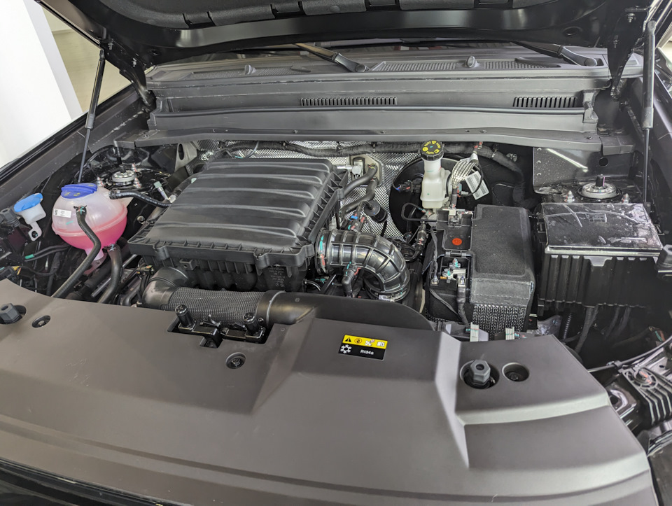 Подкапотное пространство Jetour T2 — Haval Dargo