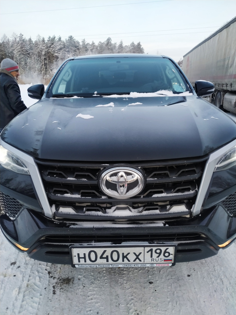 О запотевании/замерзании лобового стекла. -32°С — Toyota Fortuner (2G), 2,7  л, 2020 года | наблюдение | DRIVE2