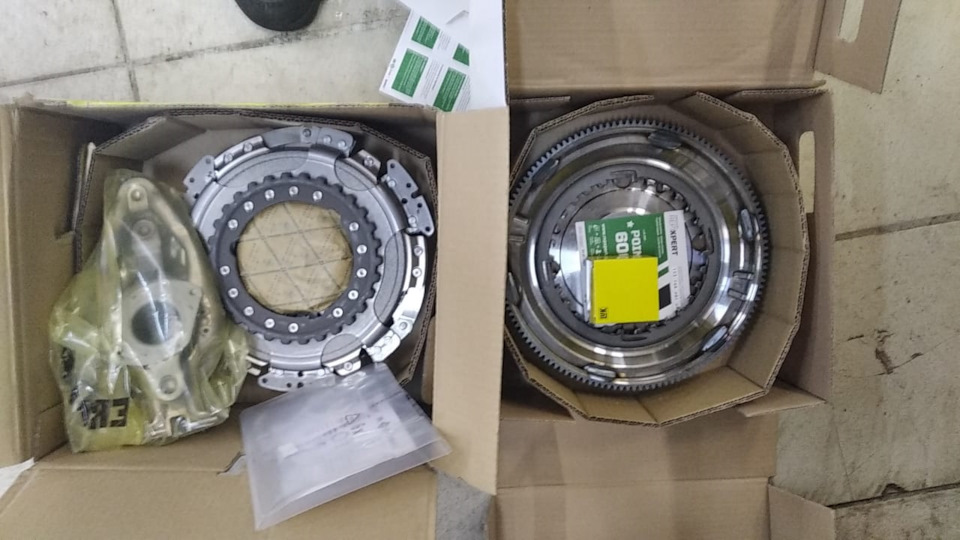 Ремонт АКПП DQ200/0AM ("сухая DSG-7") + замена двухмассового маховика ...