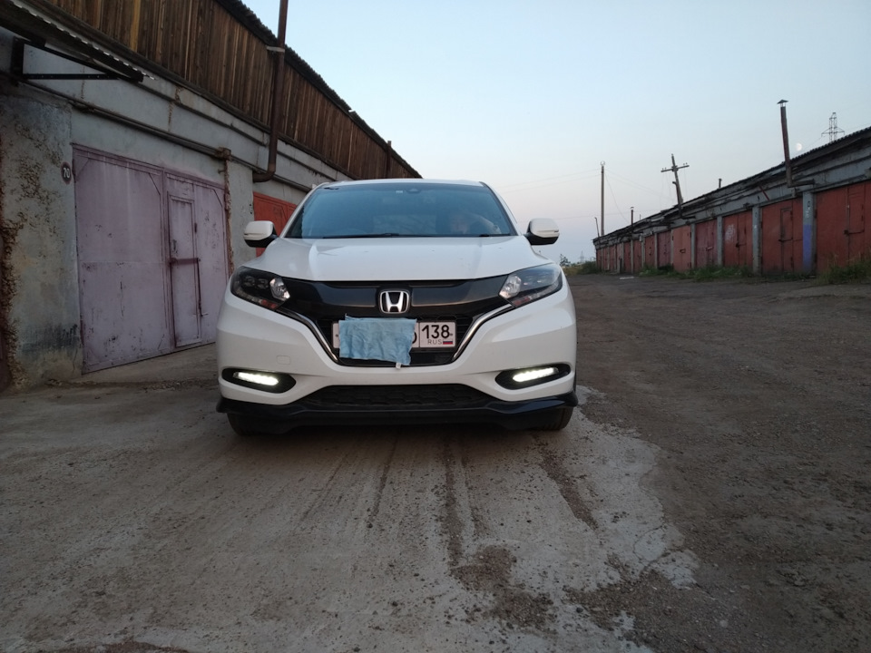 Противотуманки как ходовые огни — Honda Vezel (1G), 1,5 л, 2018 года ...