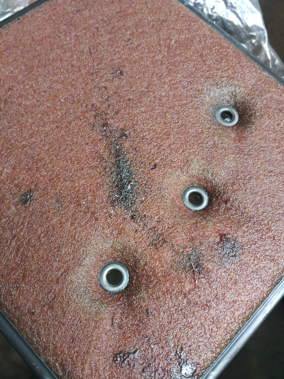 Стружка в поддоне и на фильтре RH46. — DRIVE2