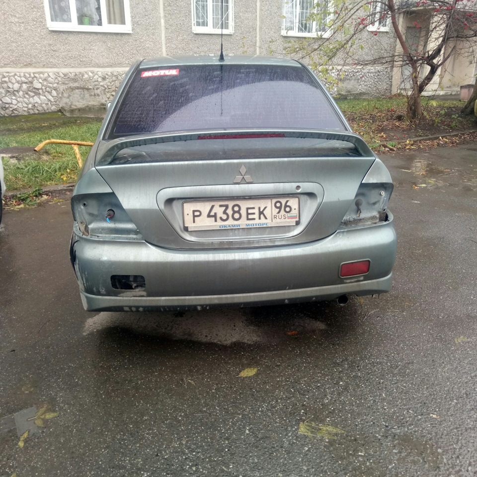 Фары кончились(украли) — Mitsubishi Lancer IX, 2 л, 2006 года | поломка |  DRIVE2