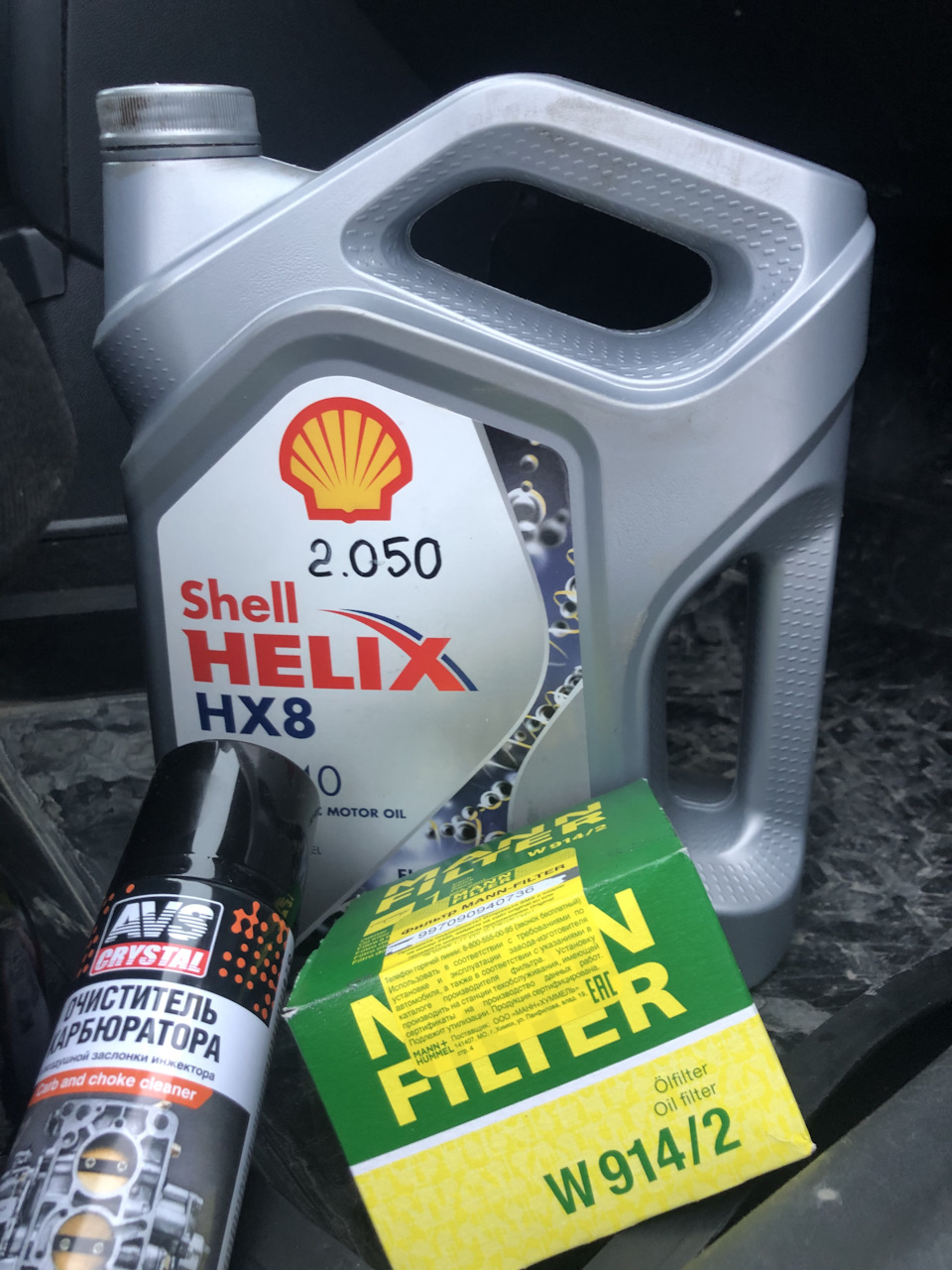 Замена масла; чистка дросселя — Lada Приора седан, 1,6 л, 2017 года ...