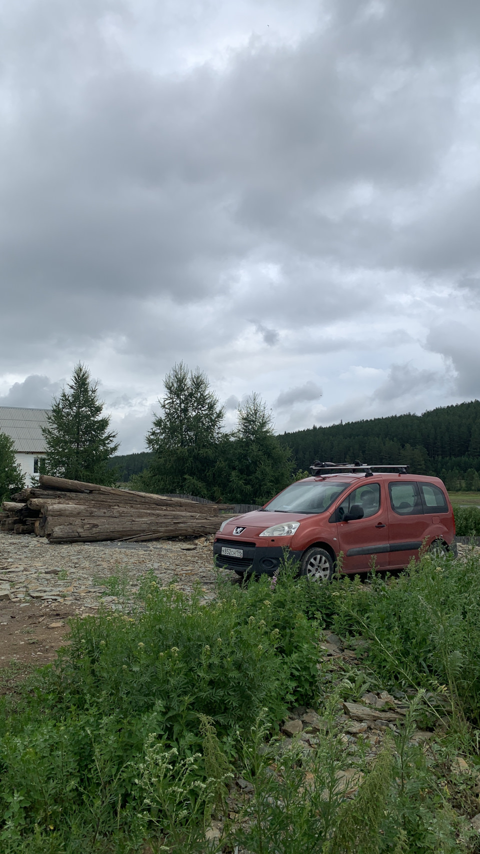 Багажник на крышу — Peugeot Partner Tepee, 1,6 л, 2009 года | аксессуары |  DRIVE2