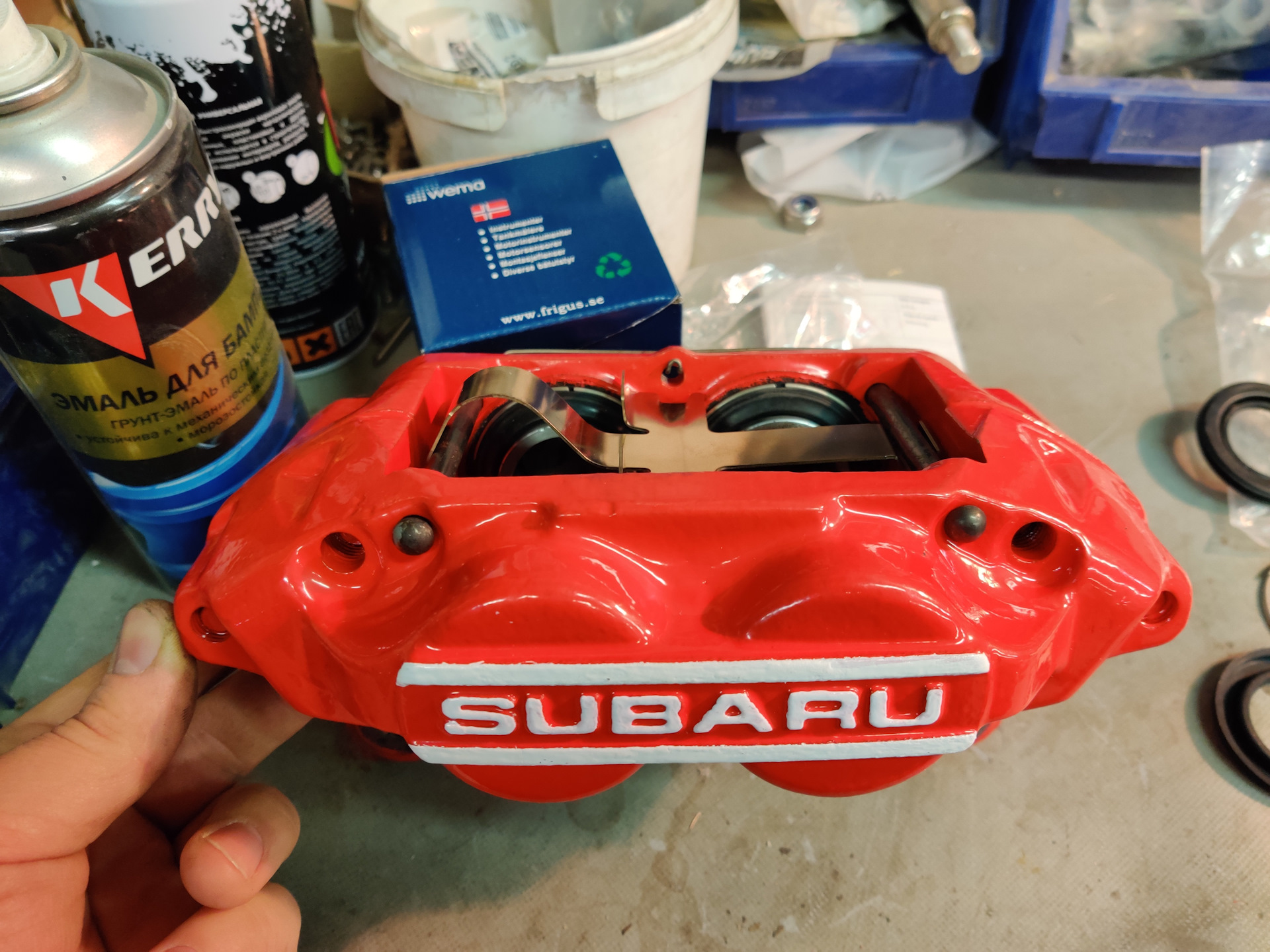 4 pot subaru