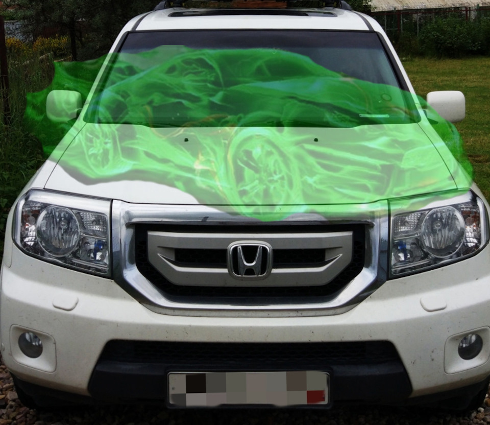 Переход на Molygen New Generation 5W30 — Honda Pilot (2G), 3,5 л