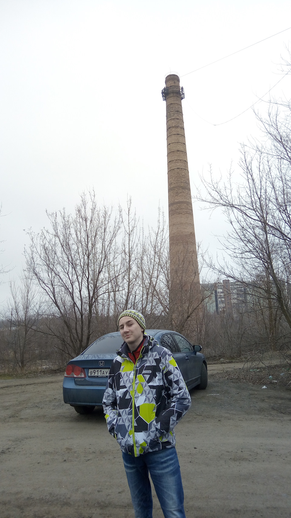 На радостях от проделанной работы оседлали нашего бегемота и ломанулись в Ростов, прыгнуть с 60 метровой трубы. — Citroen Berlingo (1G)