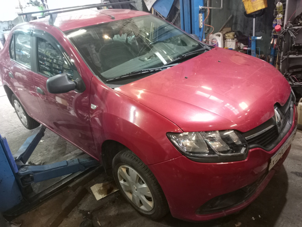 То. Замена масла, небольшой антикор, тест акб, мойка мотора — Renault ...