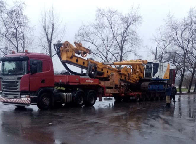 В раздвижке на трале 76 тн. — MAN TGX 18 500