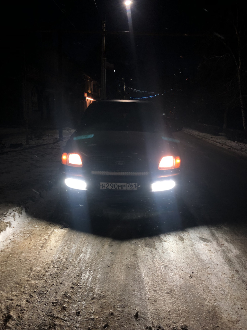 Установка Туманок) — Ford Expedition (1G), 5,4 л, 1997 года | своими ...