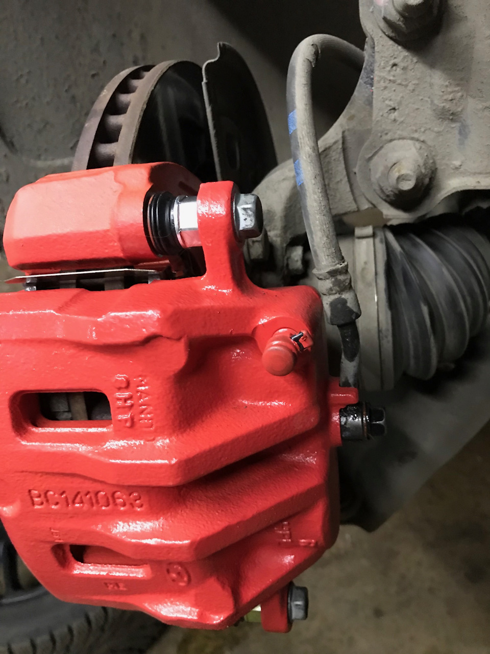 Новый комплект на машине. — KIA Optima (4G)