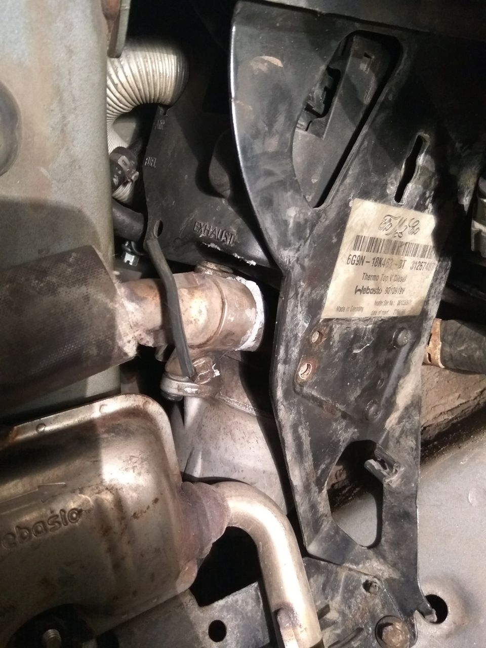 Одеваем выхлоп — Volvo XC70 III