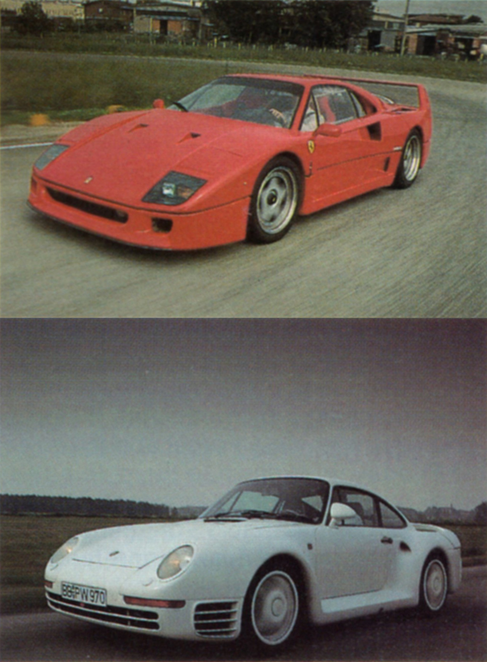 Другой мир: Porsche 959 против Ferrari F40 (перевод CAR Magazine, июль  1988) — DRIVE2