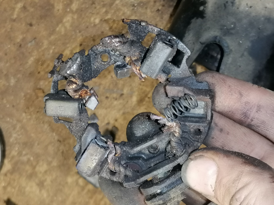 Ключ на старт — Ремонт стартера — Audi 80 (B3), 1,8 л, 1990 года ...