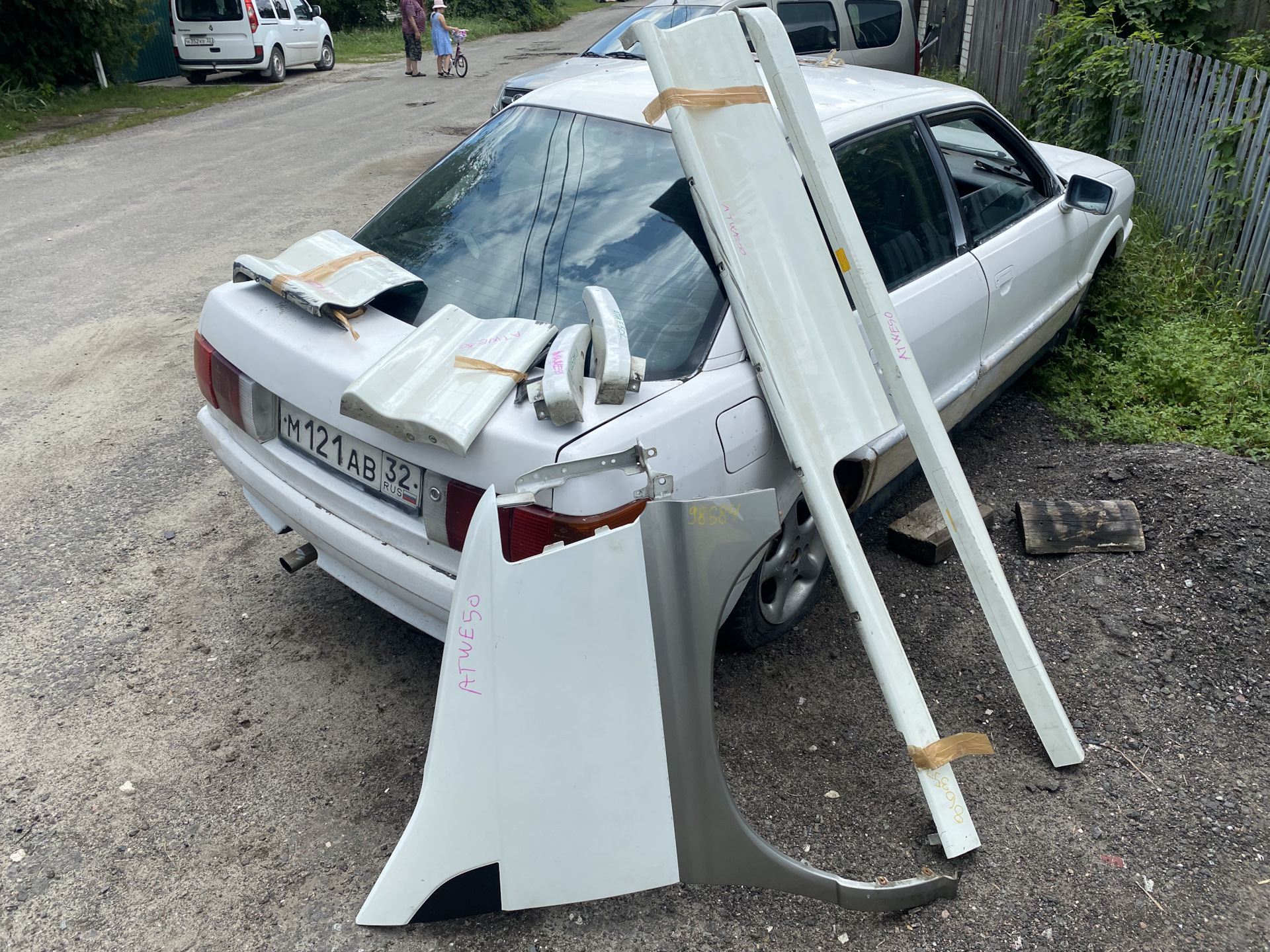 Обвес — Nissan Elgrand (E50), 3,2 л, 1999 года | колёсные диски | DRIVE2
