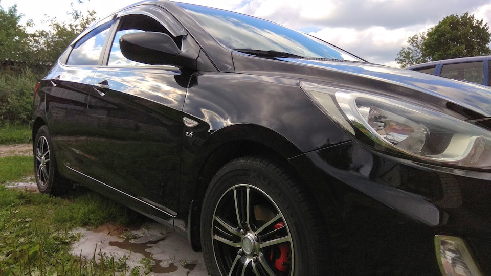 Photo from the logbook Hyundai Solaris (1G)
