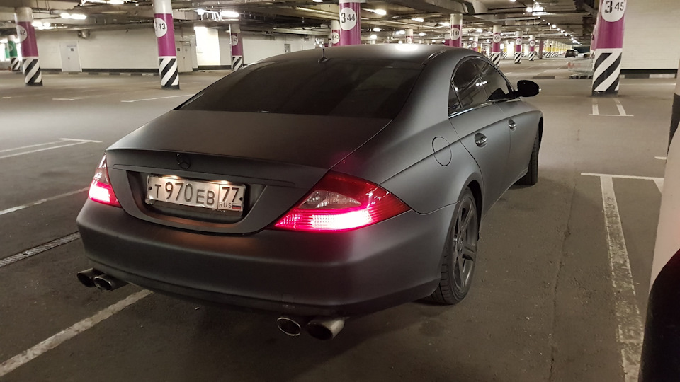 Mercedes Benz CLS тонировка