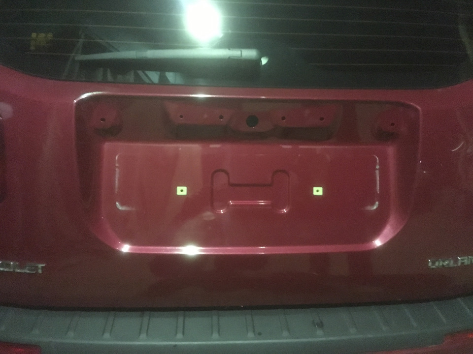 Крышка багажника — Chevrolet Orlando (1G), 1,8 л, 2011 года ...