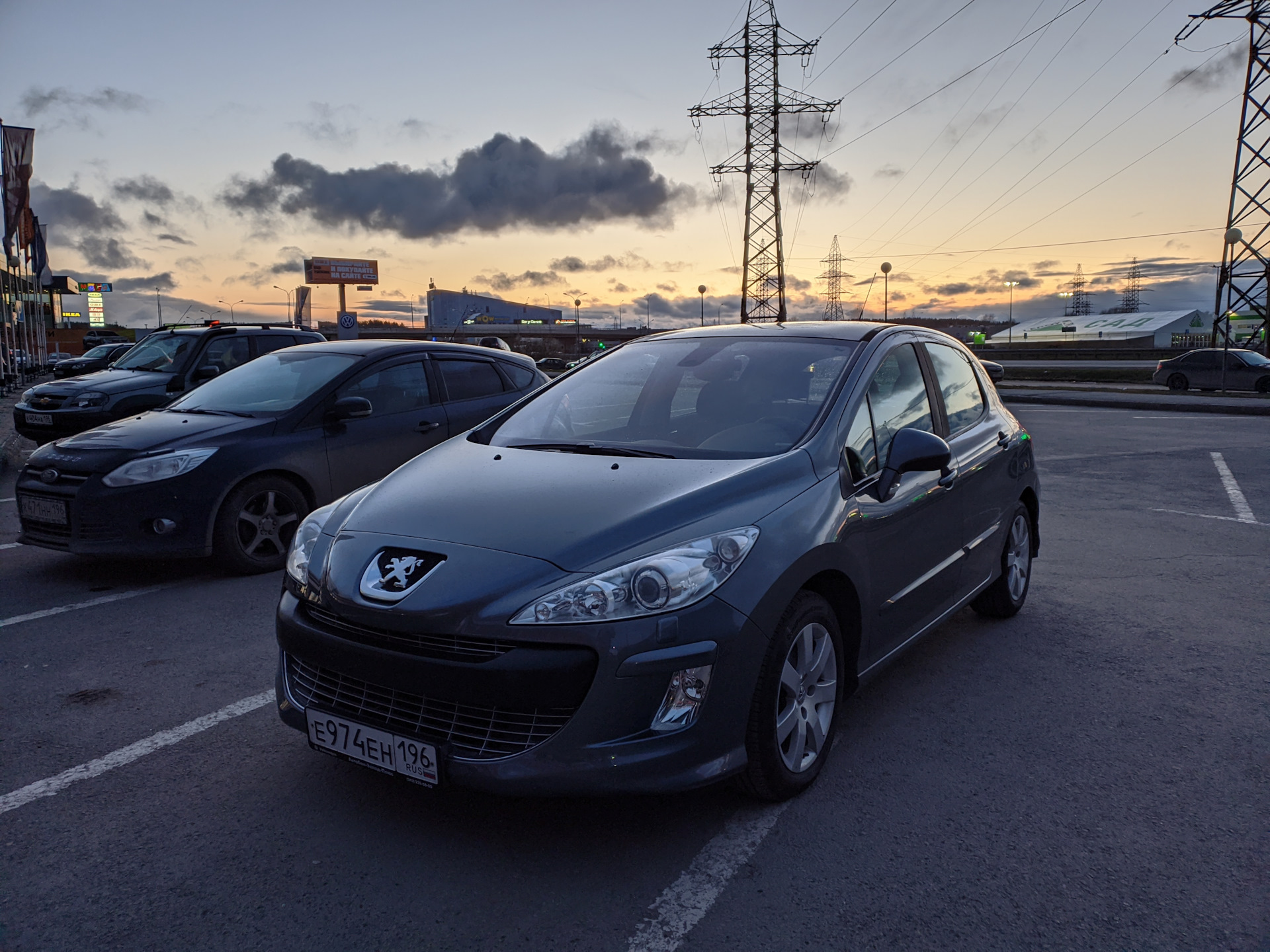 Peugeot 308 С„РёРѕР»РµС‚РѕРІС‹Р№