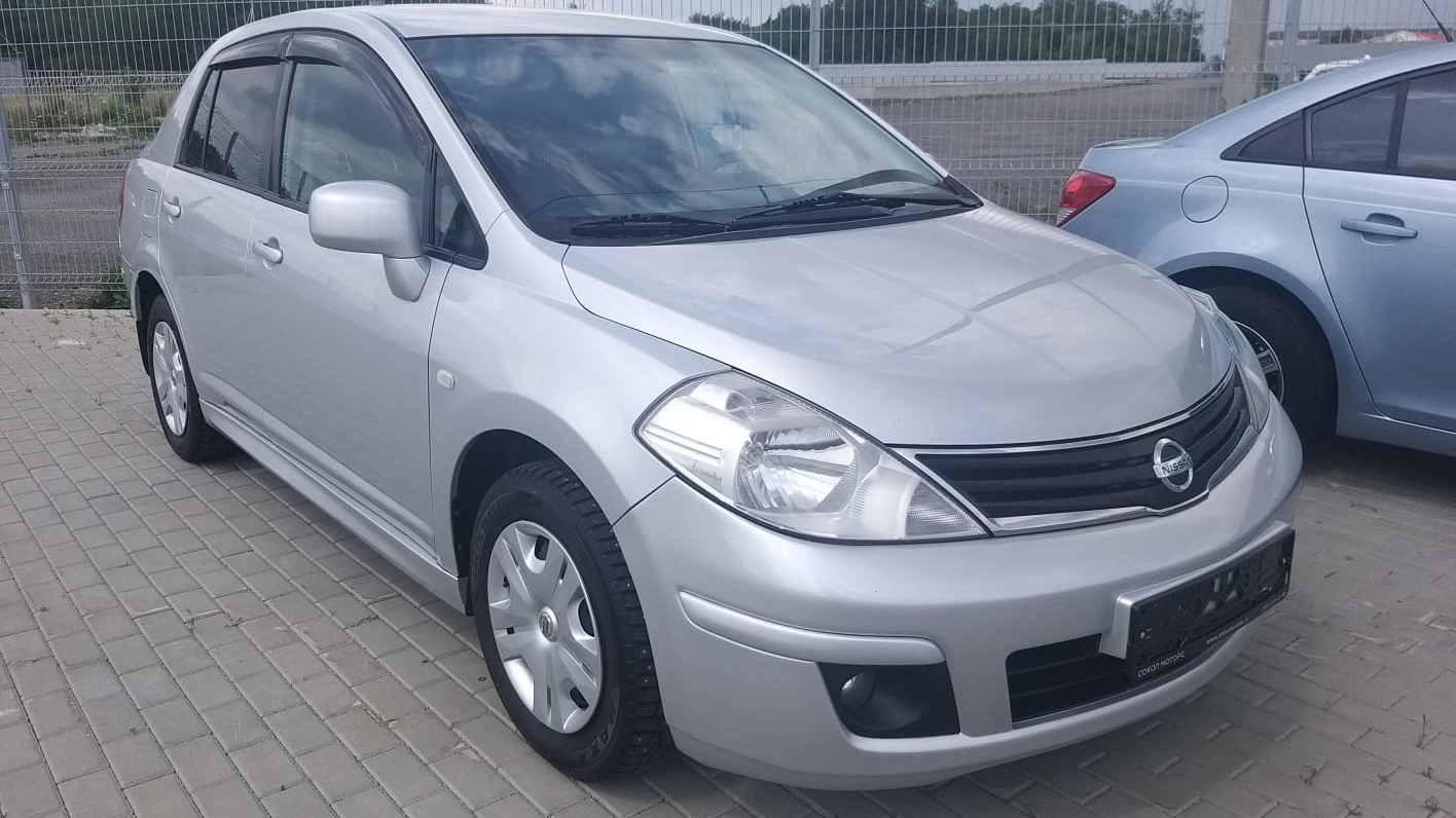 Продажа Nissan Tiida (1G) 2012 (бензин, МКПП) — с историей обслуживания —  DRIVE2.RU