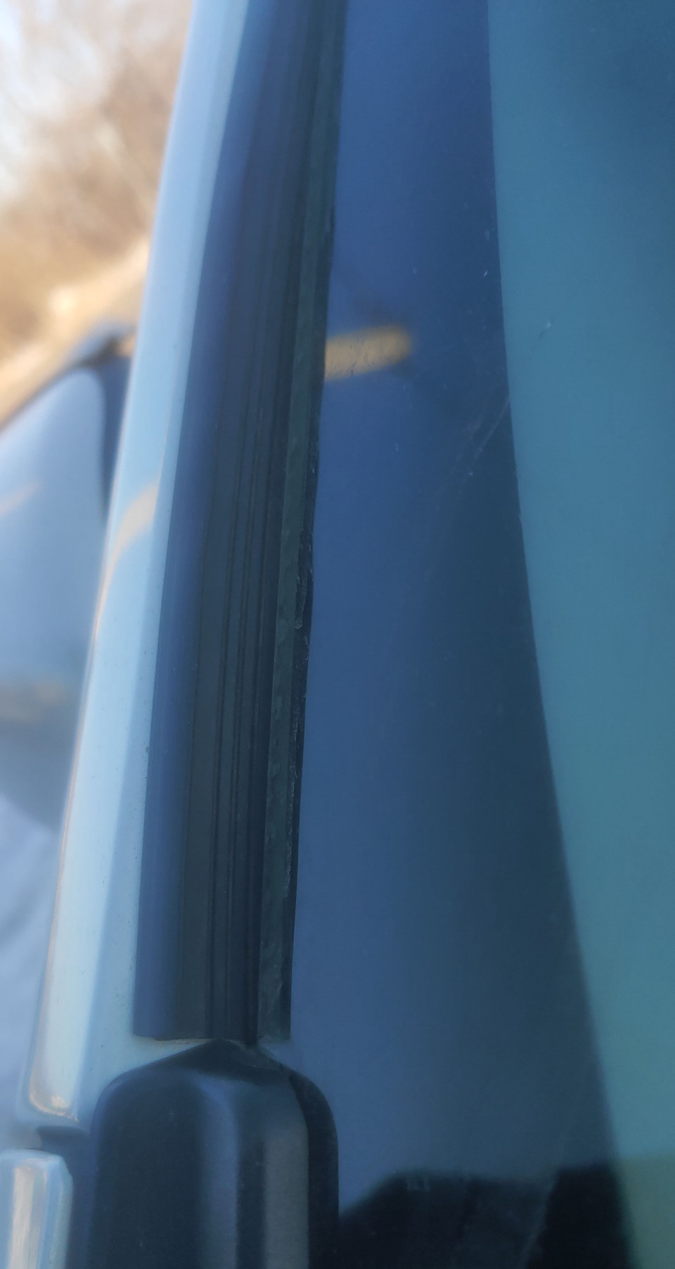 Водоотвод на лобовое ч.2 — Mitsubishi Mirage (6G), 1 л, 2013 года ...