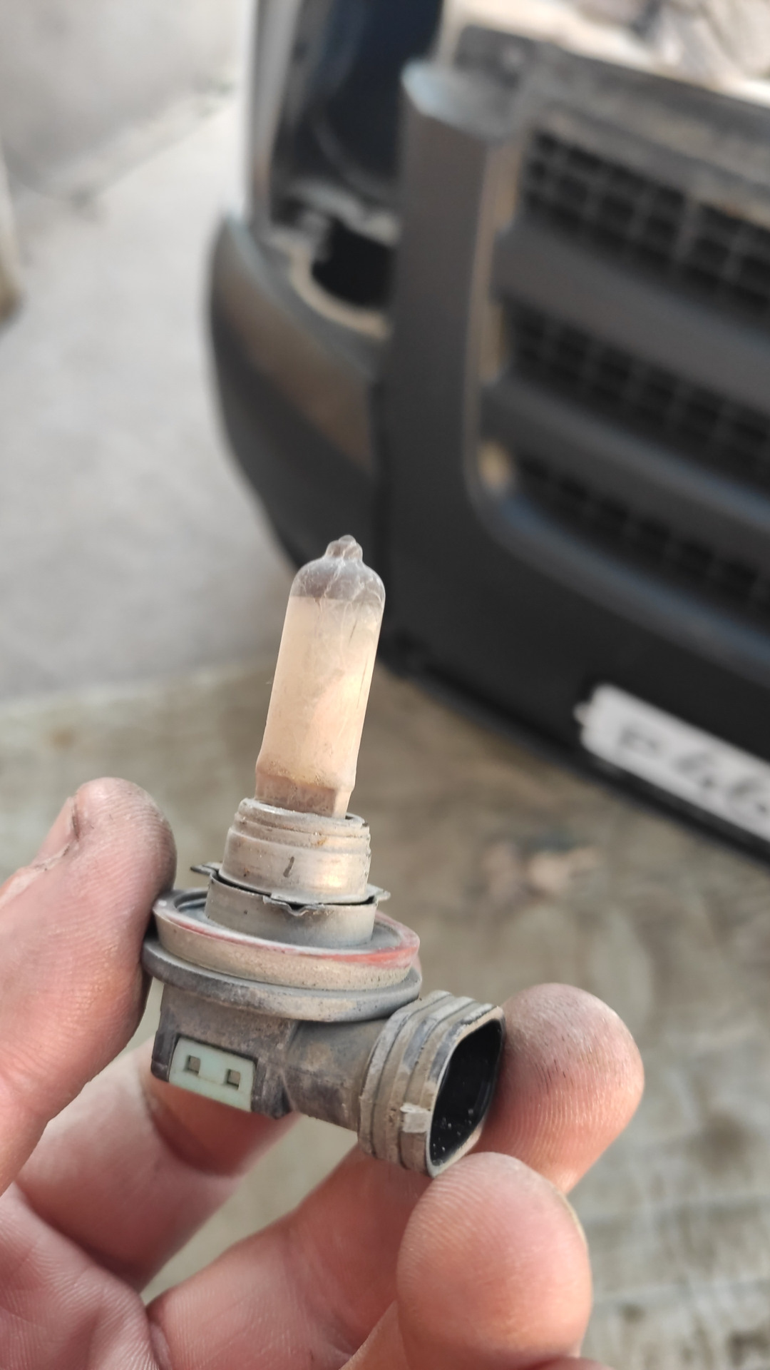 Замена ПТФ … — Ford Transit (7G), 2,2 л, 2007 года | покупка машины ...