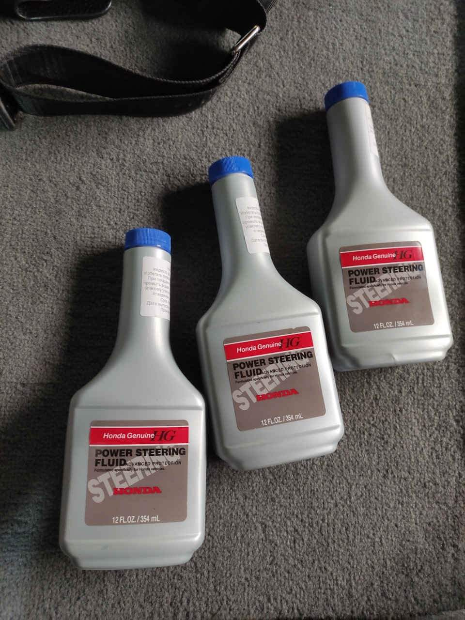 Устранение течи и замена жидкости ГУРа — Honda Accord Wagon (5G), 2 л ...
