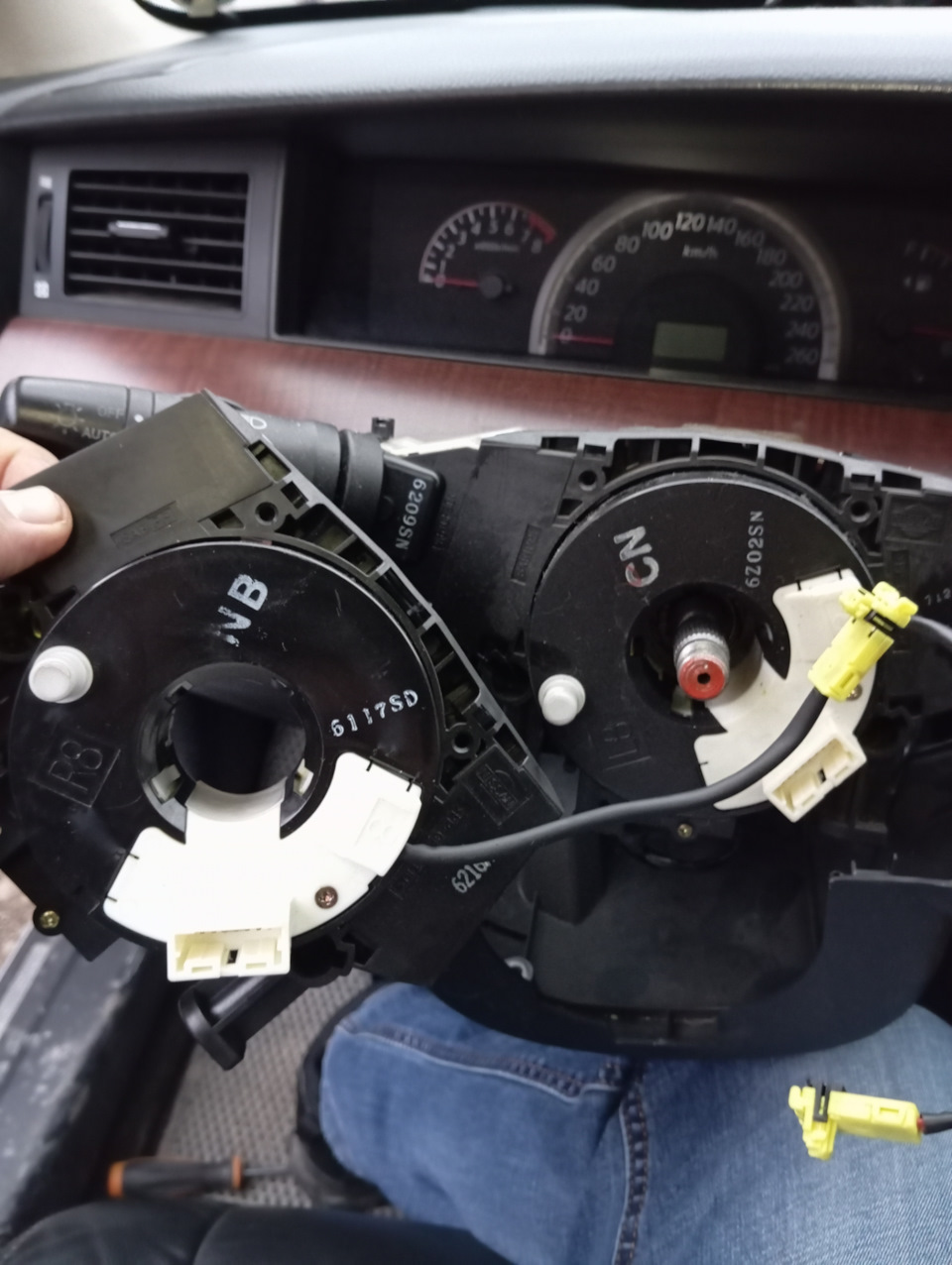 Подрулевой шлейф — Nissan Teana (J31), 2,3 л, 2007 года | своими руками ...