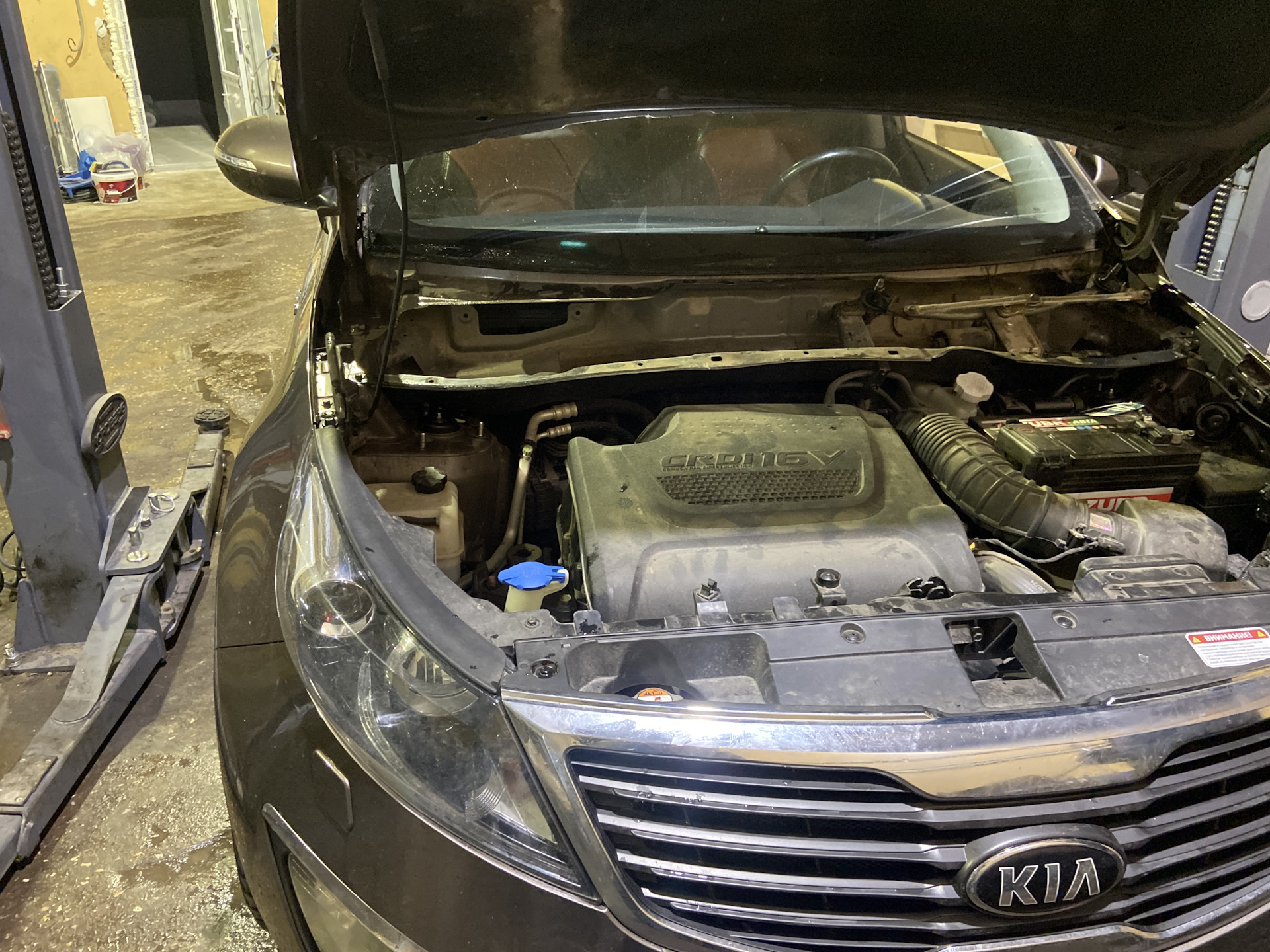 Масло в дизель ! Help! — KIA Sportage (3G), 2 л, 2013 года | визит на ...