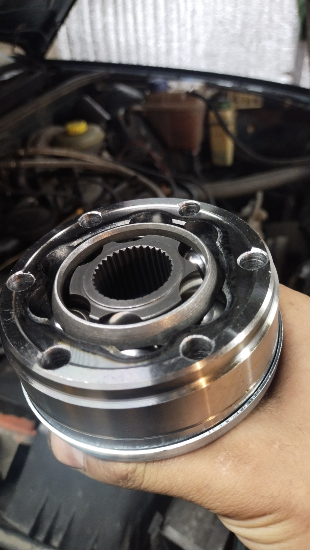 Внутренние и внешние шрусы (гранаты) передние — Audi 80 (B4), 2 л, 1993 ...