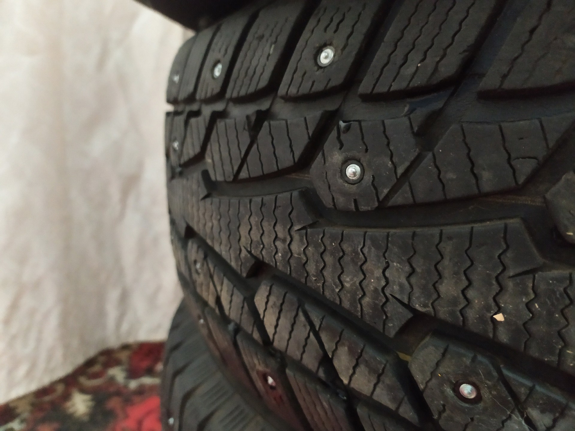 Перешиповка китайских шин. Стоит ли? Или замена шин? — УАЗ Patriot, 2,7 ...