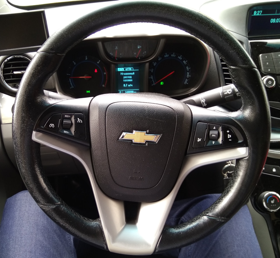 Перетяжка руля — Chevrolet Orlando (1G), 2 л, 2013 года | стайлинг | DRIVE2