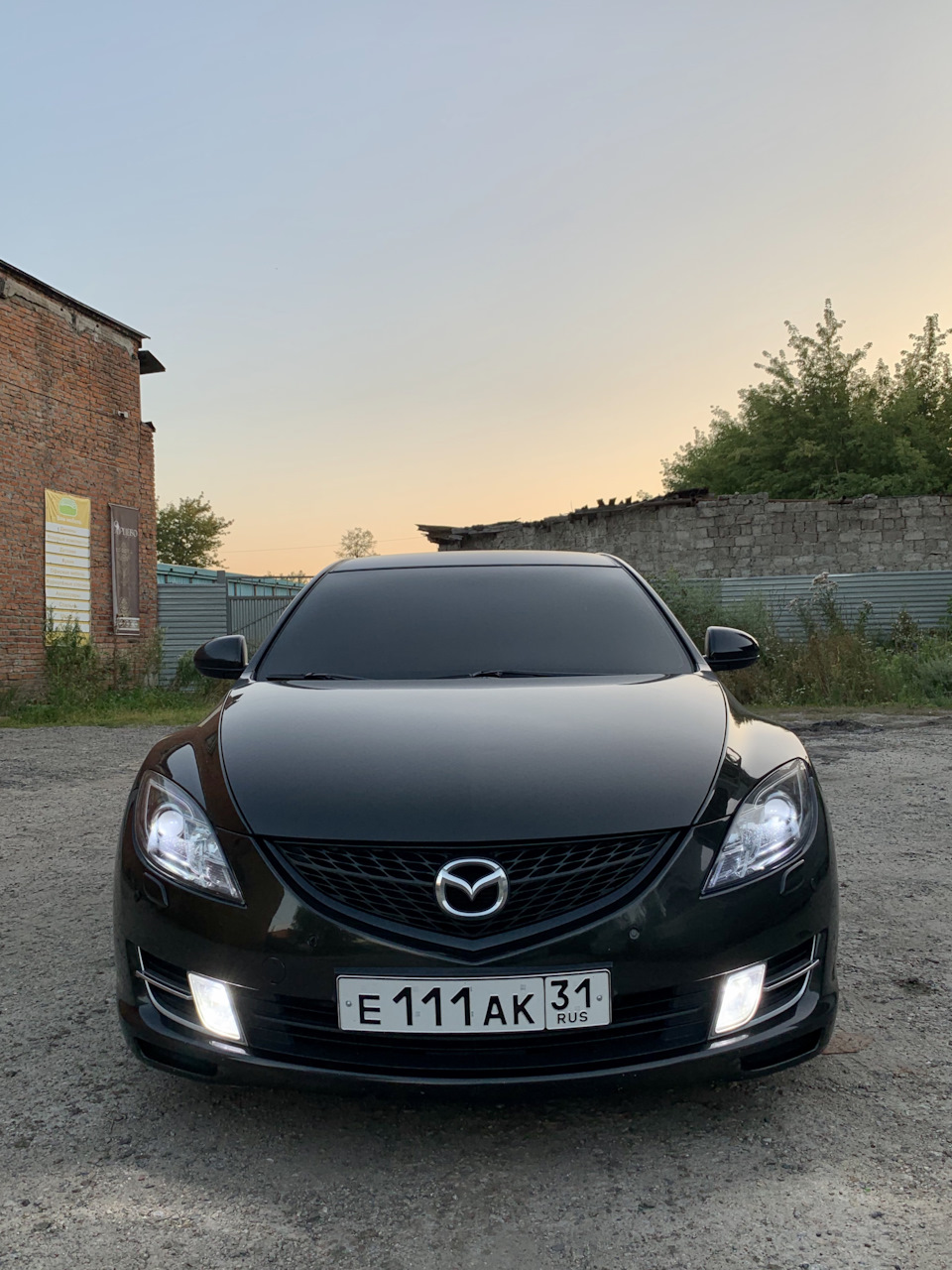 Mazda 6 GH белая