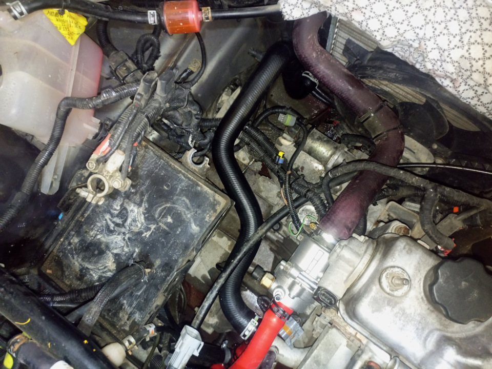 Переделка СОД калины на грантовскую — Lada Калина универсал, 1,6 л ...