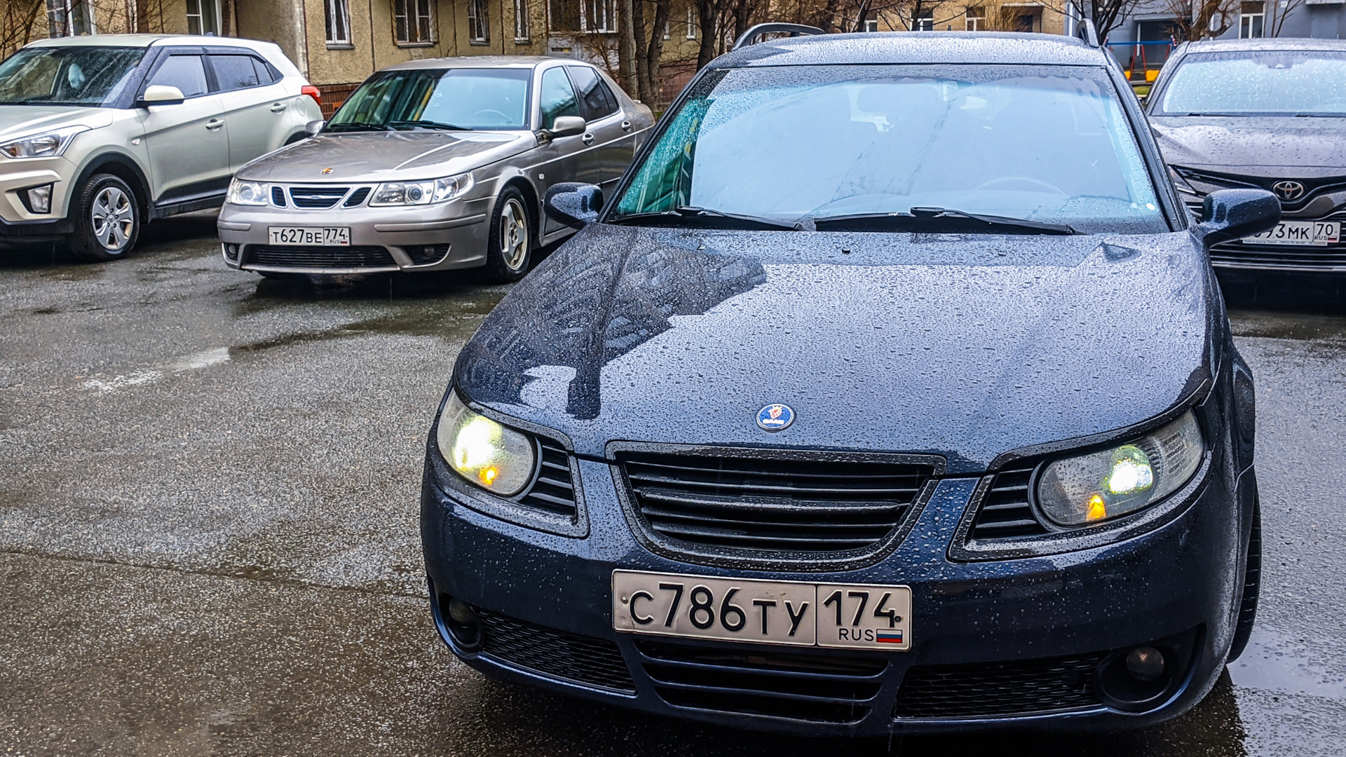 Saab 9-5 2.0 бензиновый 2008 | ЕРМАК - Версия 2 на DRIVE2