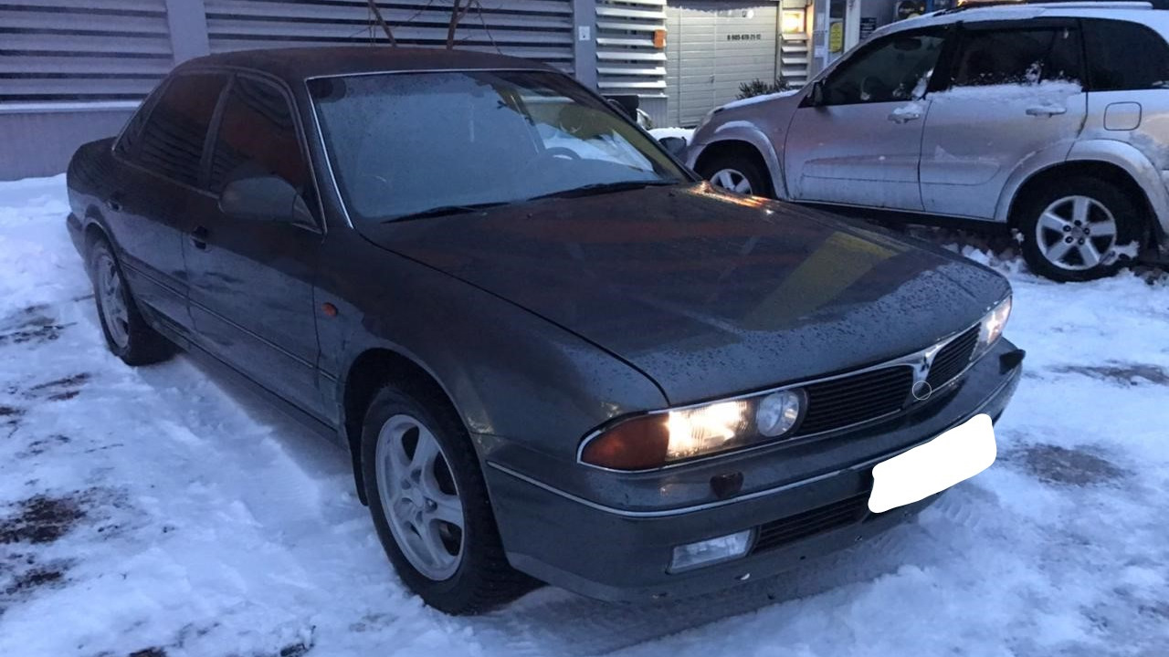 Mitsubishi Sigma 3.0 бензиновый 1991 | на DRIVE2