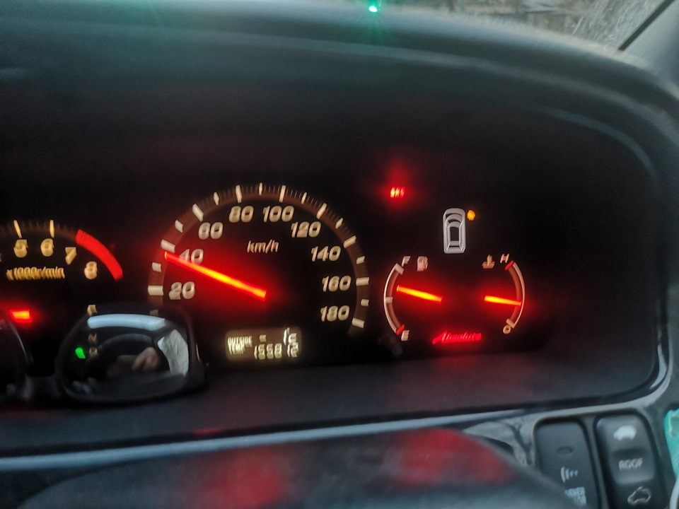 Крышка радиатора + на холостых не греет печка — Honda Odyssey (2G), 3 л ...