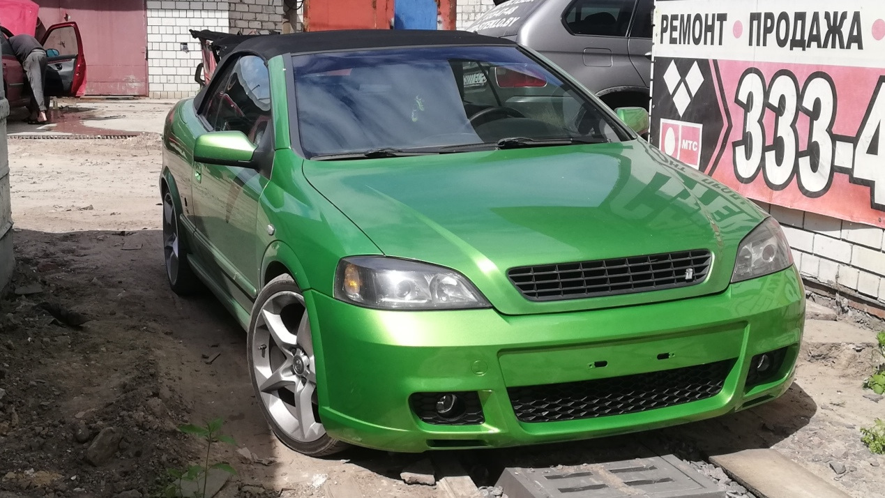 Opel Astra G Cabrio 2.0 бензиновый 2001 | turbo на DRIVE2