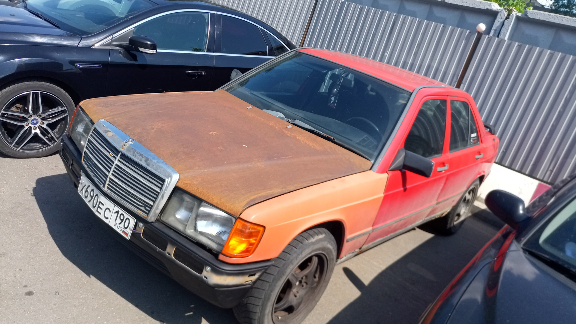 Mercedes-Benz 190 (W201) 3.0 бензиновый 1988 | 3.0 Red Phoenix на DRIVE2