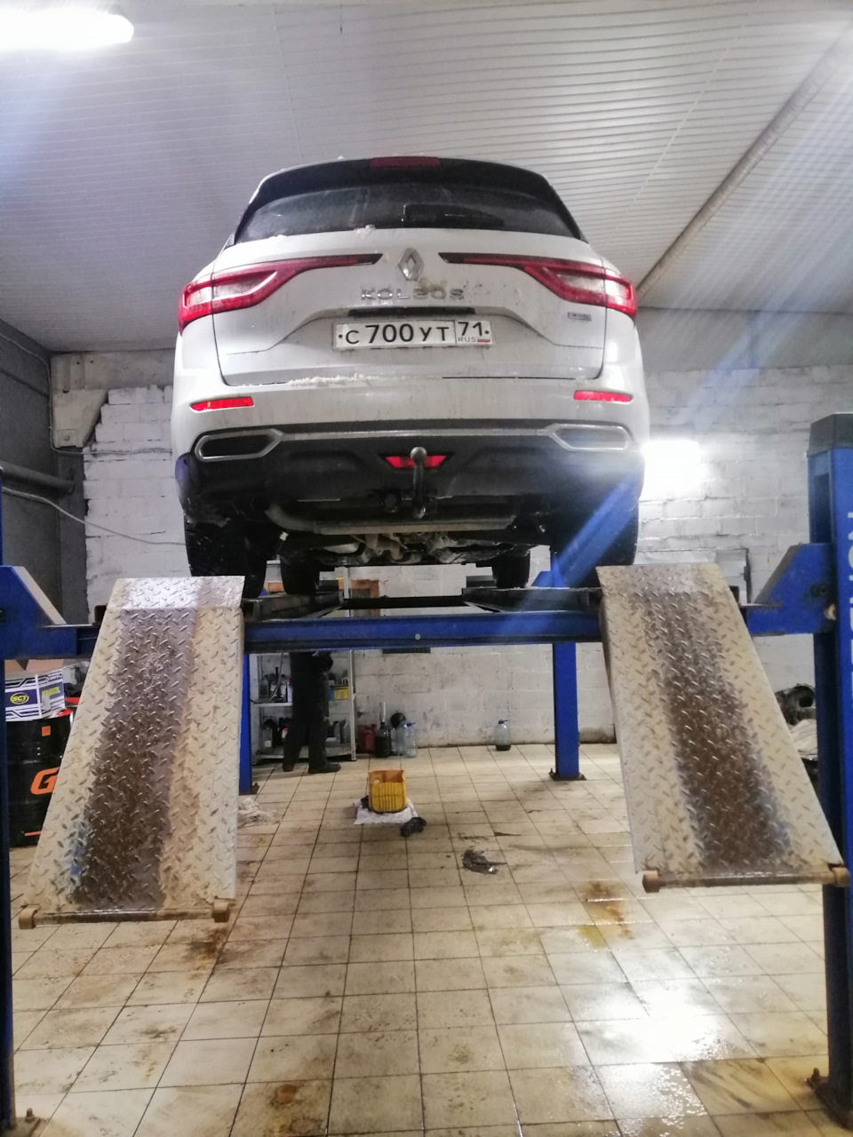 Частичная замена масла — Renault Koleos (2G), 2 л, 2019 года | визит на ...