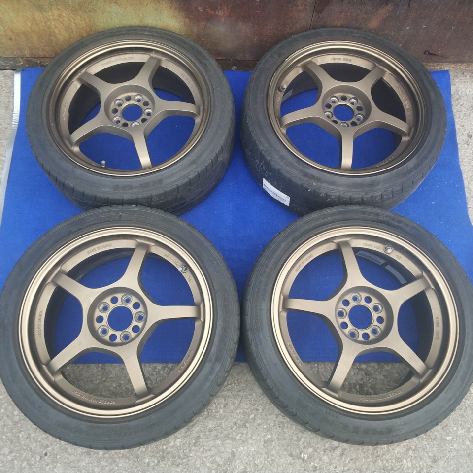 Кованые диски Rays 7,5Jx17 ET48 5x100 на Toyota Caldina (190), Toyota  Caldina (210), Toyota Celica (180), Toyota Celica (200), Toyota Celica  (230). Б/у | 64 000 ₽ в городе Омск | DRIVE2