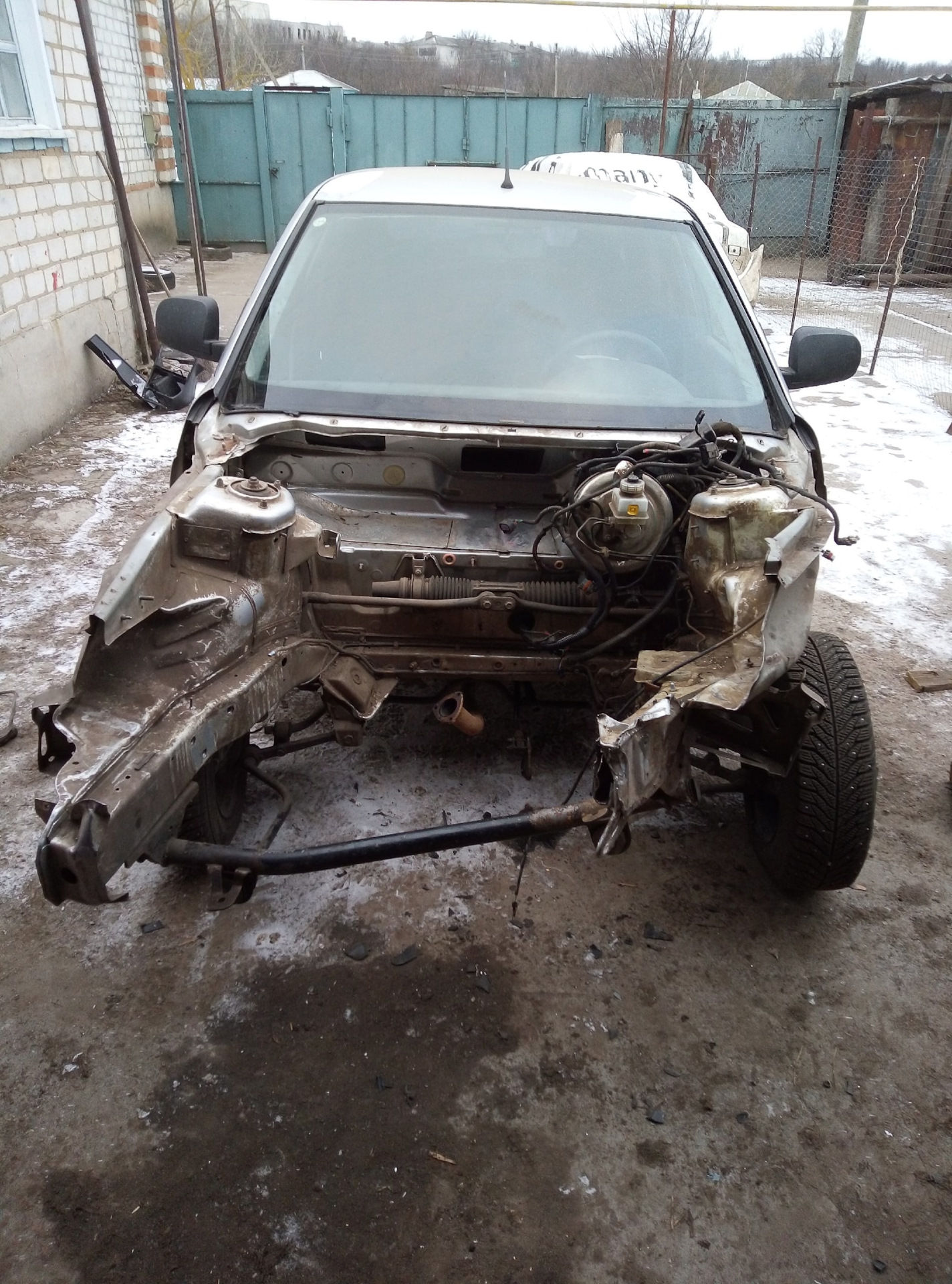 Как я влетел в ваз 2107 — Lada Приора хэтчбек, 1,6 л, 2012 года | ДТП ...