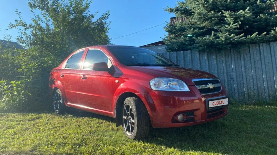 Chevrolet Aveo Sedan Гонка