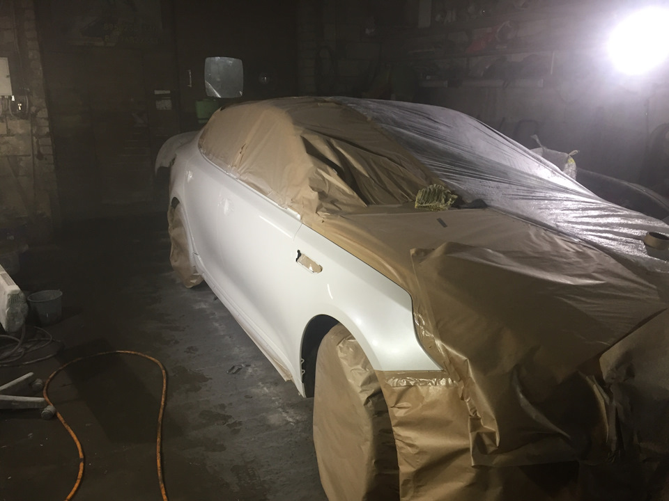 Покраска авто киа оптима