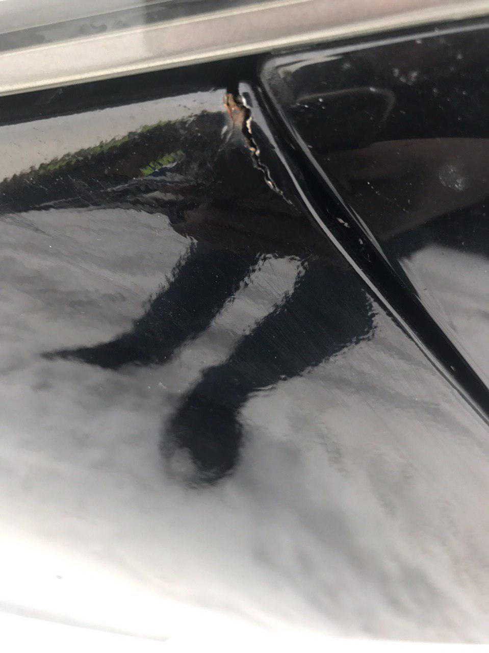 Треснул бампер — Toyota Camry (XV50), 2,5 л, 2014 года | кузовной ...