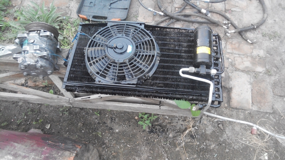 Кондиционер в 2114. — Lada 2114, 1,6 л, 2011 года | стайлинг | DRIVE2